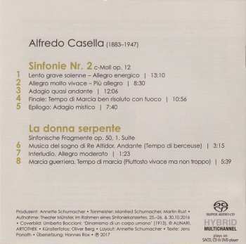 SACD Alfredo Casella: Sinfonie Nr. 2, La Donna Serpente