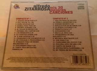 2CD Alfredo Zitarrosa: Mis 30 Mejores Canciones