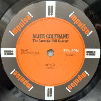 2LP Alice Coltrane: The Carnegie Hall Concert