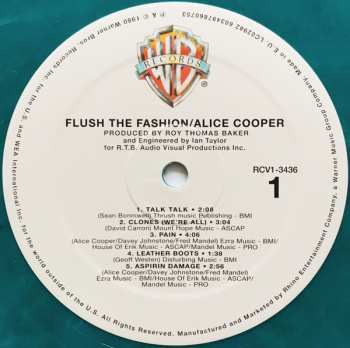 LP Alice Cooper: Flush The Fashion LTD | CLR