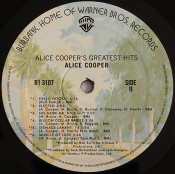 LP Alice Cooper: Alice Cooper's Greatest Hits
