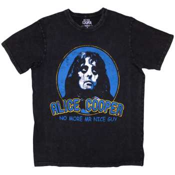Merch Alice Cooper: Stone Wash Tričko No More Mr Nice Guy