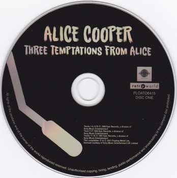 2CD Alice Cooper: Three Temptations From Alice