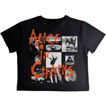 Merch Alice In Chains: Dámske Crop Top Albums Montage