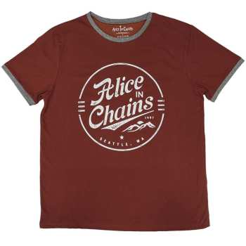Merch Alice In Chains: Ringer Tričko Circle Emblem