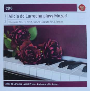 6CD/Box Set Wolfgang Amadeus Mozart: Piano Concertos Nos. 9, 10, 19-27 - Sonata For 2 Pianos