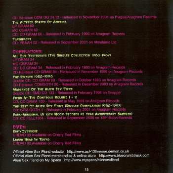 2CD Alien Sex Fiend: R.I.P. A 12'' Collection