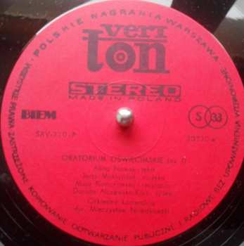 LP Jerzy Maksymiuk: Oratorium Oświęcimskie = Auschwitz Oratorio