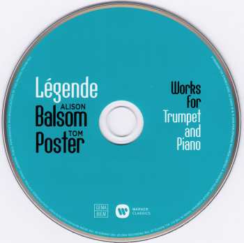 CD Alison Balsom: Légende (Works For Trumpet And Piano)