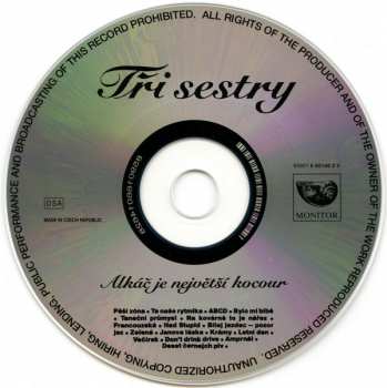 CD Tři Sestry: Alkáč Je Největší Kocour Aneb Několik Písní O Lásce