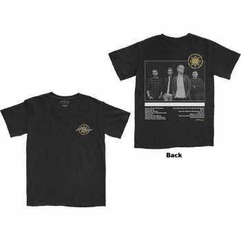 Merch All Time Low: Tričko Wake Up Sunshine Track List S