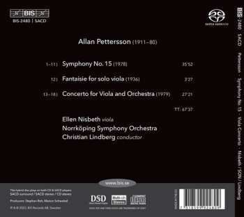 SACD Norrköping Symphony Orchestra: Symphony No. 15 / Viola Concerto