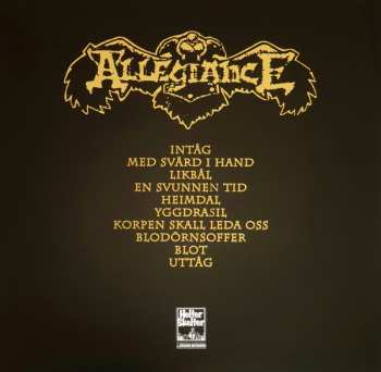 3LP/Box Set Allegiance: Complete Album Anthology  LTD