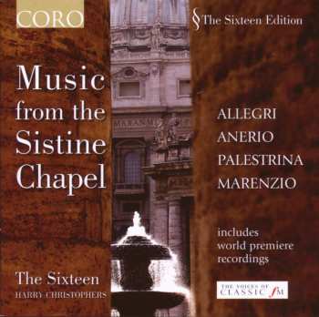 CD Gregorio Allegri: Music From The Sistine Chapel