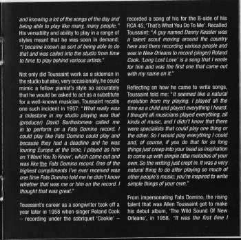 2CD Allen Toussaint: Life, Love And Faith / Southern Nights / Motion
