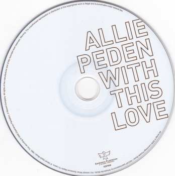 CD Allie Peden: With This Love