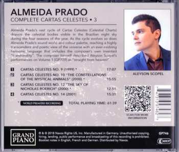 CD Almeida Prado: Complete Cartas Celestes • 3; Cartas Celestes Nos. 9,10, 12 And 14