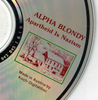 CD Alpha Blondy: Apartheid Is Nazism