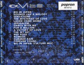 CD Alphaville: First Harvest 1984-92