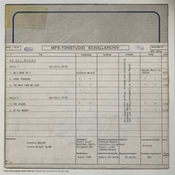 LP Alphonse Mouzon: By All Means