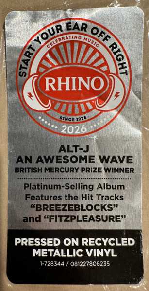 LP alt-J: An Awesome Wave LTD