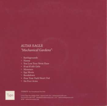 CD Altar Eagle: Mechanical Gardens