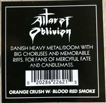 LP Altar Of Oblivion: The Seven Spirits CLR