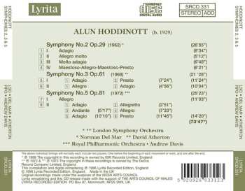 CD The London Symphony Orchestra: Symphonies 2, 3 & 5 