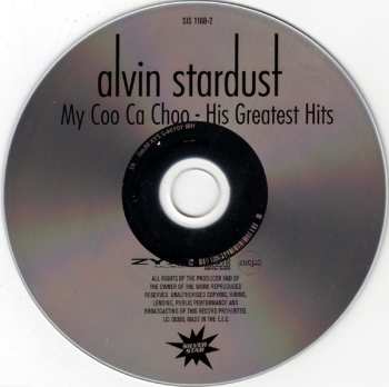 CD Alvin Stardust: My Coo Ca Choo - His Greatest Hits