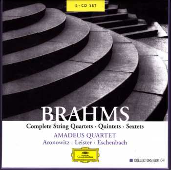 5CD/Box Set Johannes Brahms: Complete String Quartets—Quintets—Sextets 