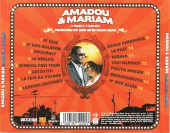 CD Amadou & Mariam: Dimanche À Bamako