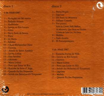 2CD Amália Rodrigues: Coliseu - Lisboa, 3 de Abril 1987