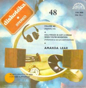 Album Amanda Lear: Follow Me / Hollywood Is Just A Dream When You're Seventeen