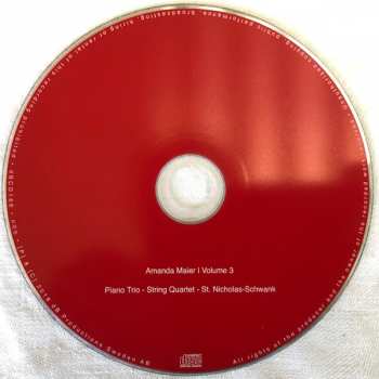 CD Bengt Forsberg: Piano Trio In E Flat Major, String Quartet In A Major, St Nicholas-Schwank, Klavierstück & Preludes - Volume 3