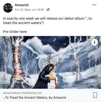 CD Amaurot: To Tread The Ancient Waters DIGI