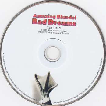 CD Amazing Blondel: Bad Dreams
