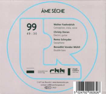 CD Âme Sèche: 99