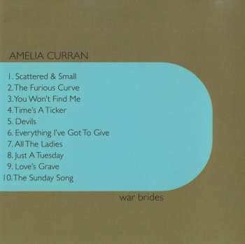 CD Amelia Curran: War Brides