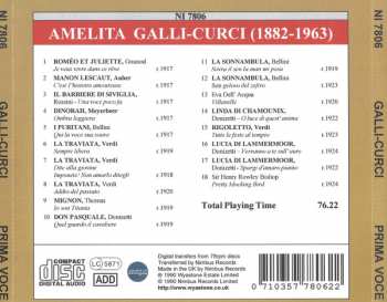 CD Amelita Galli-Curci: Galli-Curci