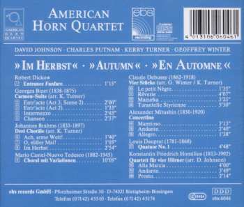 CD American Horn Quartet: Im Herbst (Autumn)