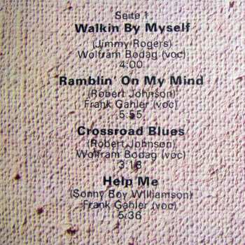 LP Amiga Blues Band: Not Fade Away