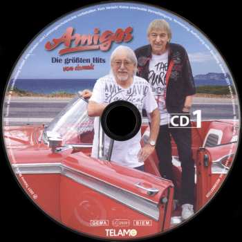 2CD Amigos: Die Größten Hits Von Damals
