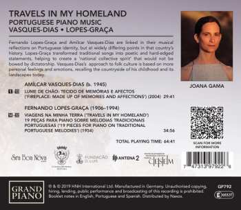 CD Amílcar Vasques Dias: Travels In My Homeland – Portuguese Piano Music