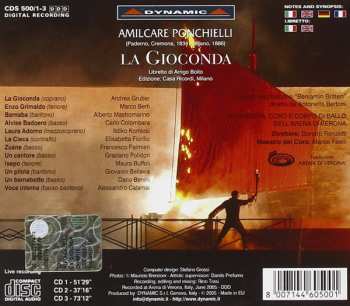 3CD/Box Set Orchestra Del Teatro Arena Di Verona: La Gioconda