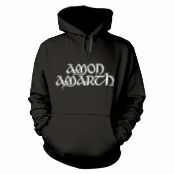 Merch Amon Amarth: Mikina S Kapucňou Grey Skull