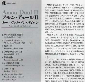 CD Amon Düül II: Carnival In Babylon