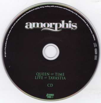 CD/Blu-ray Amorphis: Queen Of Time - Live At Tavastia