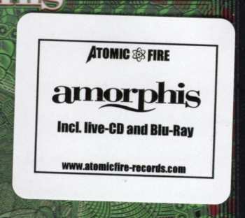 CD/Blu-ray Amorphis: Queen Of Time - Live At Tavastia