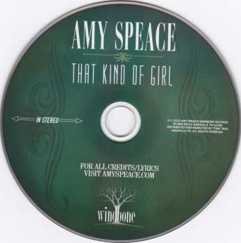 CD Amy Speace: That Kind Of Girl