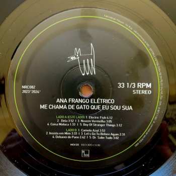 LP Ana Frango Eletrico: Me Chama De Gato Que Eu Sou Sua LTD